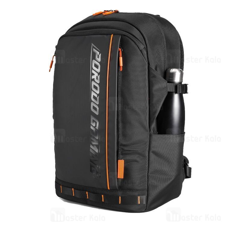 کوله پرودو Porodo Gaming Water Resistand PU Laptop Backpack PDX534 مناسب برای لپ تاپ 15 اینچی